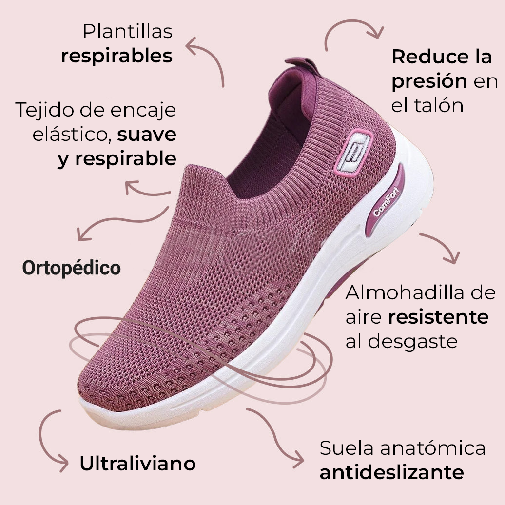 Zapatillas Ortopédicas Femeninas - Comfort Sneakers