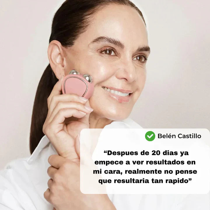 SkinVibe® Masajeador facial Microcorriente