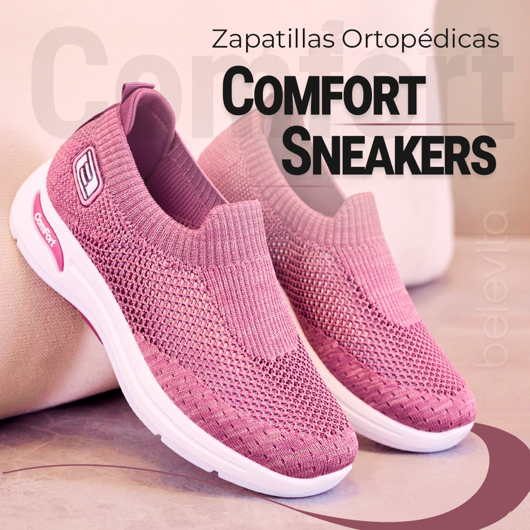 Zapatillas Ortopédicas Femeninas - Comfort Sneakers