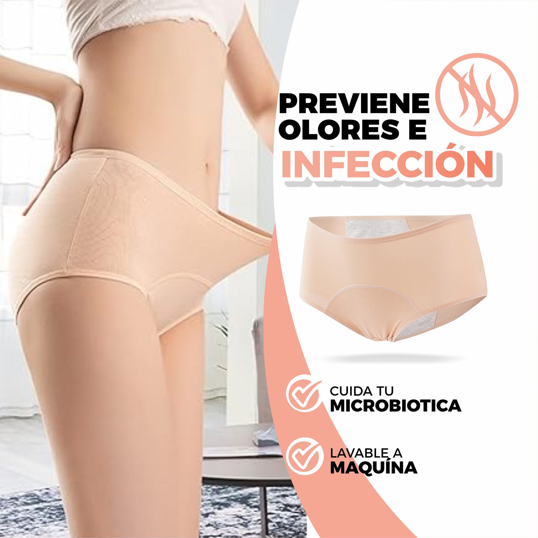 Calzones Menstruales Flujo Intenso - SecretWoman™